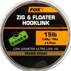 Fox Montages Carpe * Nylon Edges Zig & Floater Hooklink - 100M