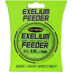 Fun Fishing Feeder|Fils - Tresses Coup & Anglaise * Nylon Monofilament Exelium Feeder - 150M