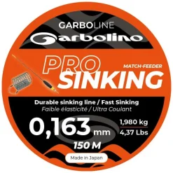 Garbolino Feeder|Fils - Tresses Coup & Anglaise^Nylon Garboline Pro Sinking - 150M