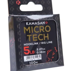 Kamasan Fils - Tresses Coup & Anglaise * Nylon Micro Tech Rig Line - 100M