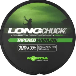 Korda Fils - Tresses Carpe * Nylon Longchuck Tapered Mainline Green - 300M