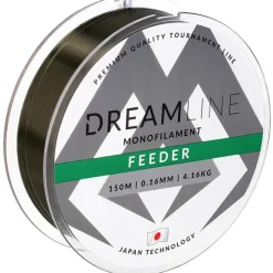 Mikado Fils - Tresses Coup & Anglaise * Nylon Dream Line Feeder - Vert - 150M