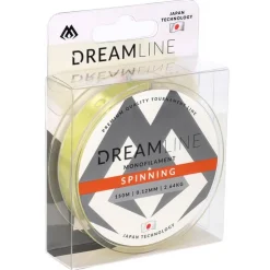 Mikado Fils - Tresses - Bdl Carnassier * Nylon Dream Line Spinning - Jaune Fluo - 150M