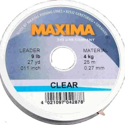 Maxima Fils Mouche|Fils - Tresses - Bdl Carnassier * Nylon Mouche Clear - Transparent