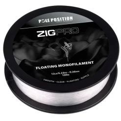 Pole Position Fils - Tresses Carpe^Nylon Zig Pro Clear - 100M
