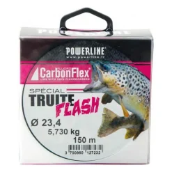 Powerline Fils Truite^Nylon Carbonflex Fluoro Truite Flash - 150M