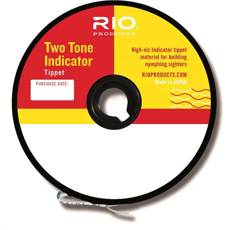 Rio Fils Mouche * Nylon 2 Tone Indicator - Rose/Jaune