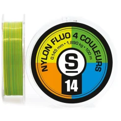 Sempe Fils Mouche|Fils Truite * Nylon Fluo 4 Couleurs - 100M
