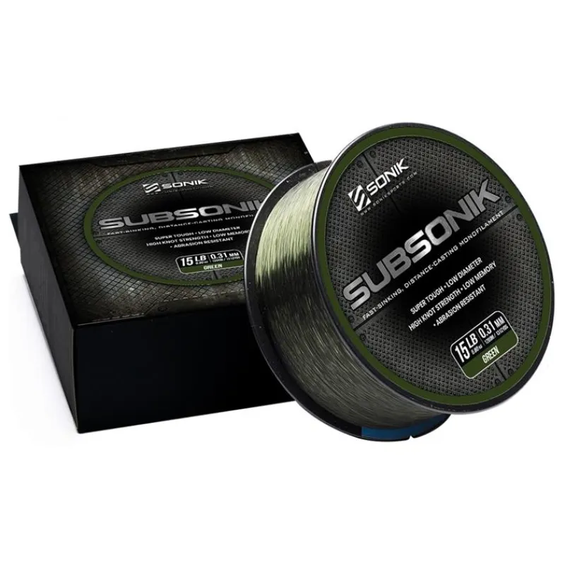 Sonik Fils - Tresses Carpe^Nylon Sub - Vert - 3000M