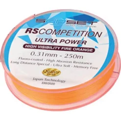 Sunset Tresses - Fils - Bdl Mer * Nylon Rs Competition Ultra Power Hi-Visibility Fire Orange - 1000M