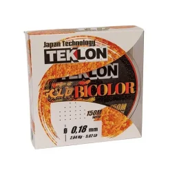 Teklon Fils - Tresses - Bdl Carnassier|Tresses - Fils - Bdl Mer * Nylon Gold Bicolor - 150M