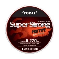 Toray Fils - Tresses Coup & Anglaise * Nylon Super Strong - 100M Gold