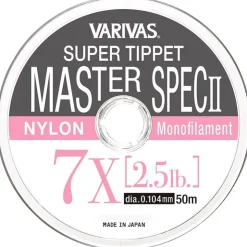 Varivas Fils Mouche|Fils Truite * Nylon Super Tippet Master Spe Cii - 50M