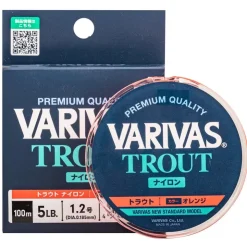 Varivas Fils Truite * Nylon Trout Nylon Orange - 100M