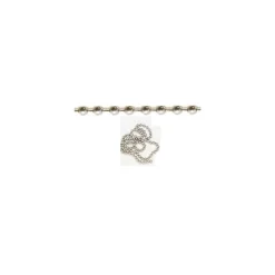 JMC Fly Tying * Oeil Chaine Micro Argent