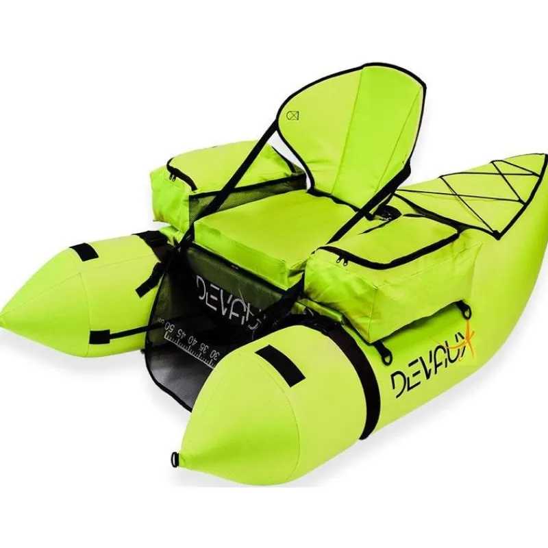 Devaux Float Tube & Accessoires|Float Tubes & Accessoires^Pack Float Tube Kayak Tube Cap-V2000 Chartreuse