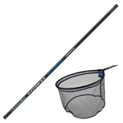 Garbolino Epuisettes - Bourriches^Pack Manche + Tête D'épuisette Express Put-Over Net + Express Match