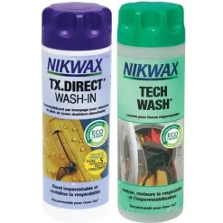Nikwax Vestes De Pêche^Pack Nettoyage Et Impermeabilisant Pour Goretex