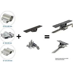 Seanox Equipements Bateau & Annexe * Pack Support Écran + Bride