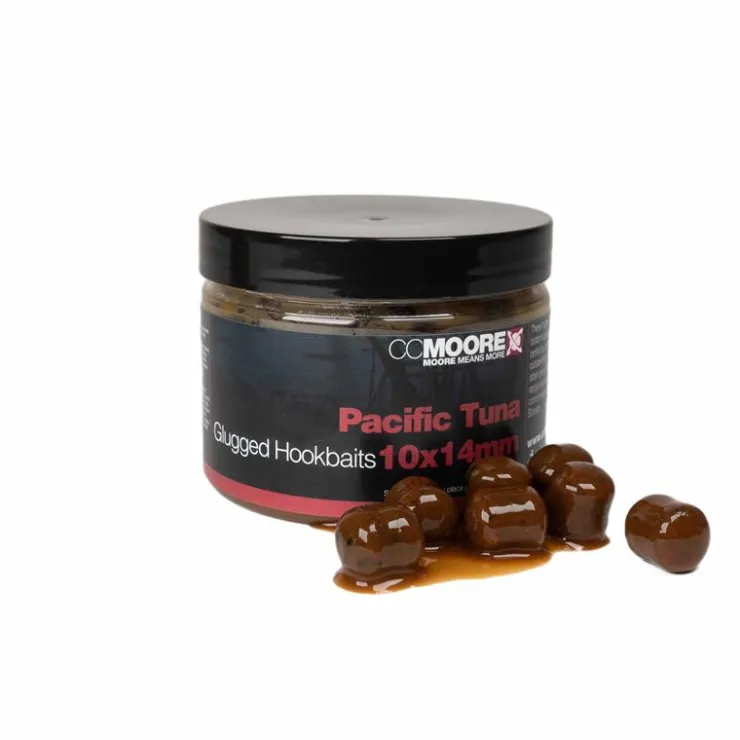 CC Moore Appâts Carpe * Pellet D'eschage Pacific Tuna Glugged Hookbaits