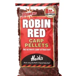 Dynamite Baits Appâts Carpe * Pellets Pre-Perces Robin Red