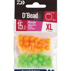 Daiwa Montage Ligne * Perle D'bead Giant Ronde Molle Xl
