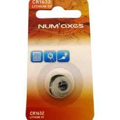 Numaxes Détection * Pile Lithium 3V Cr1632