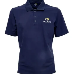 Illex Anti-Uv * Polo Homme Upf 50 - Bleu Foncé
