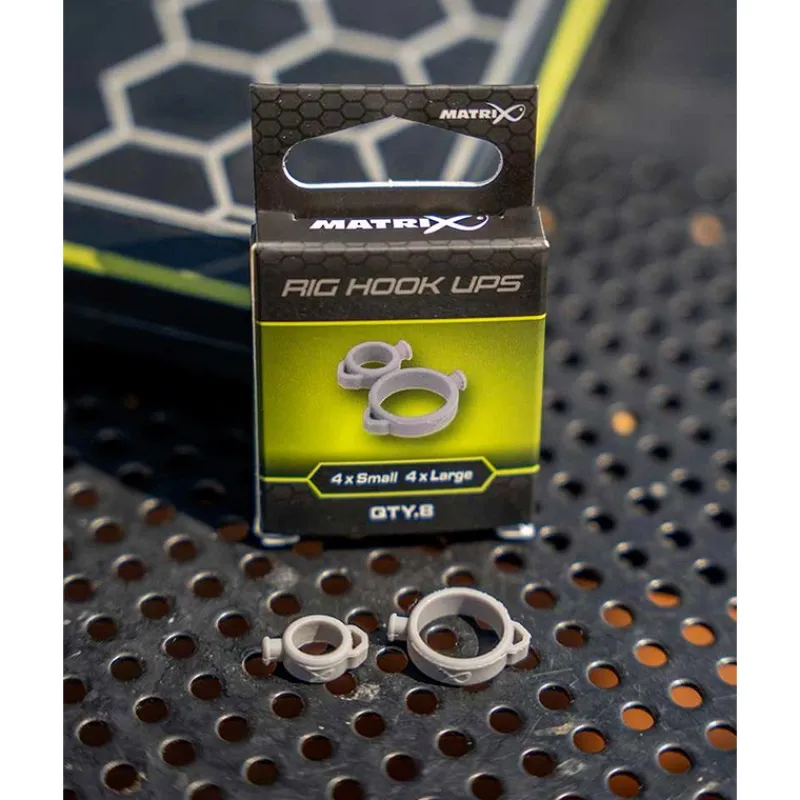 Fox Matrix Montage Ligne^Protége Élastique Rig Hook Ups