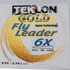 Teklon Bas De Ligne Mouche^Queue De Rat Gold Fly Line