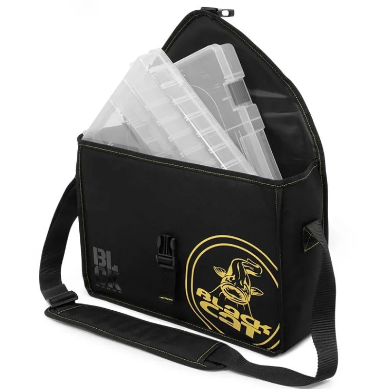 Black Cat Bagagerie Silure^Sac Black Lure Carrier Avec Boïtes