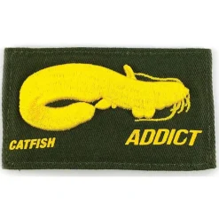 Fishxplorer Cadeaux & Décoration|Cadeaux & Décoration * Scratch Interchangeable Pour Casquette / Bonnet Addict Silure - Vert