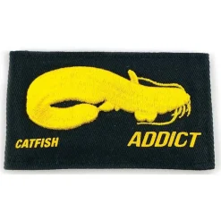 Fishxplorer Cadeaux & Décoration|Cadeaux & Décoration^Scratch Interchangeable Pour Casquette / Bonnet Addict Silure - Noir