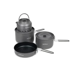 Fox Bivouac^Set De Cuisson Cookware 4 Piece Deluxe Cook Set