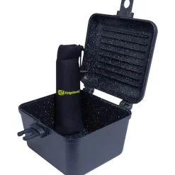 Ridge Monkey Bivouac^Set De Cuisson Connect Deep Pan & Griddle Granite Edition