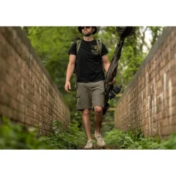 Avid Carp Pantalons, Salopettes & Shorts * Short Homme Technical Combat - Kaki