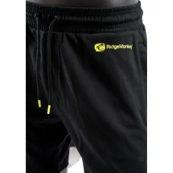 Ridge Monkey Pantalons, Salopettes & Shorts * Short Homme Apearel Lightweight Classic Jogger Shorts - Noir