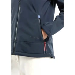 Bermudes Sweats & Polaires^Softshell Femme Sillages Contrecollee Polaire - Navy