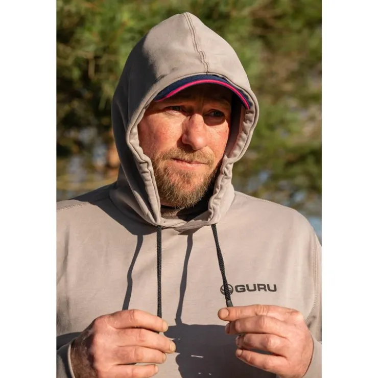 Guru Sweats & Polaires * Sweat Homme Lightweight Hoodie - Gris