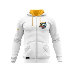 Hot Spot Design Sweats & Polaires * Sweat Homme Predator Barracuda - Blanc