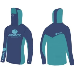 Outwater Anti-Uv^Sweat Homme Guerilla Navy Blue