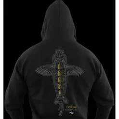 Vass Sweats & Polaires * Sweat Homme Carp Rising Hoodie - Noir