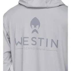 Westin Anti-Uv^Sweat Homme Ledge Upf Hoodie - Mist Grey