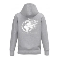 W.O.F. Sweats & Polaires * Sweat Homme Terre - Gris Clair