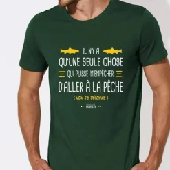 Monsieur Pêcheur Calendriers De L'Avent|Calendriers De L'Avent * Tee Shirt Manches Courtes Homme C'est Pas Ce Que Tu Crois - Noir