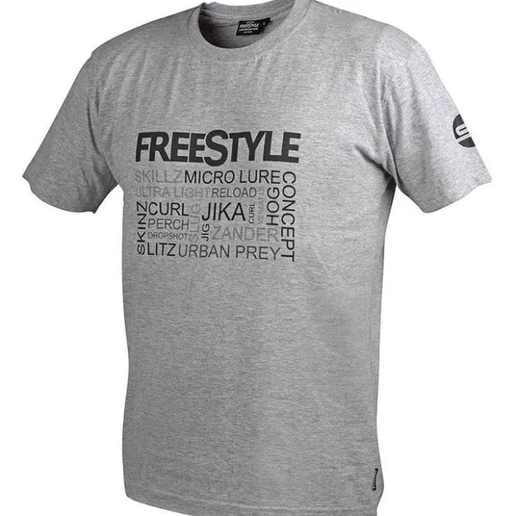 Freestyle T-Shirts, Polos & Chemises * Tee Shirt Manches Courtes Homme Limited Edition 002 - Gris