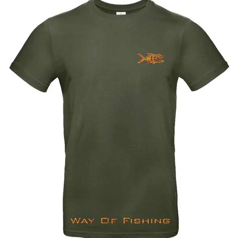 W.O.F. T-Shirts, Polos & Chemises^Tee Shirt Manches Courtes Homme Bonobo - Kaki