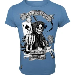 Hot Spot Design Cadeaux & Décoration|Cadeaux & Décoration * Tee Shirt Manches Courtes Homme Ace Angler - Bleu