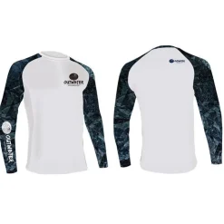 Outwater Anti-Uv * Tee Shirt Manches Longues Homme Camp One Dark Blue
