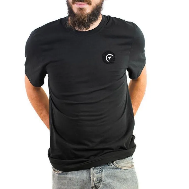 Sur vos traces Calendriers De L'Avent|Calendriers De L'Avent * Tee Shirt Pêche Personnalisable - Noir